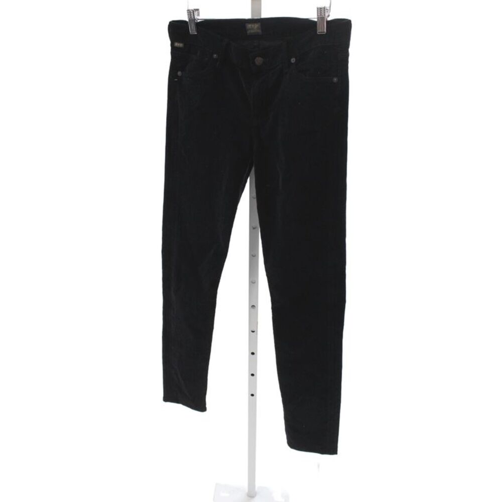 Citizens of Humanity Women Black Corduroy Jeans Mid Rise Size 29